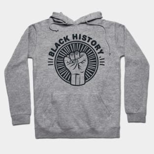 Black History Fist Hoodie